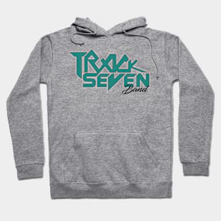 Green and Pastel Track Seven Band Logo Hoodie